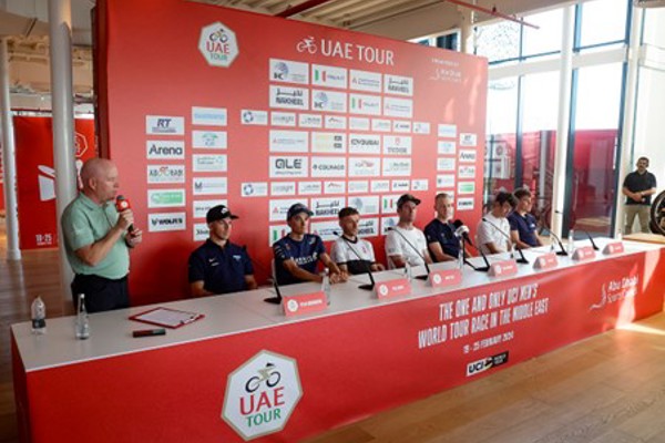 نخبة دراجي العالم يتنافسون على لقب النسخة السادسة لطواف الإمارات 2024