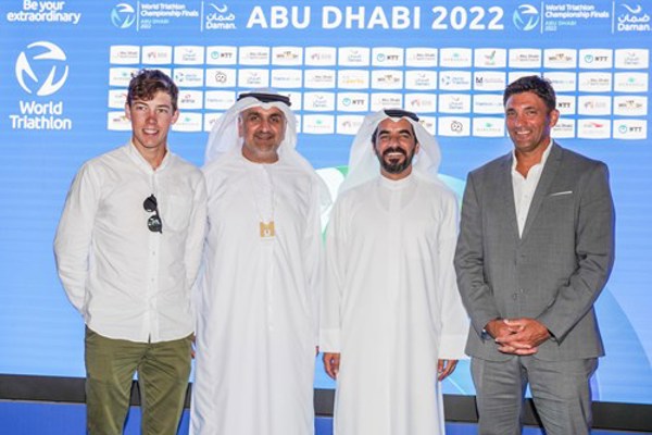 أبوظبي تكشف عن (أبطال ومسارات) نهائيات بطولة العالم للترايثلون 2022