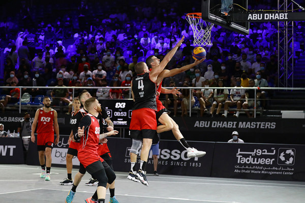 أبوظبي تستضيف نهائيات بطولة العالم لكرة السلة الثلاثية