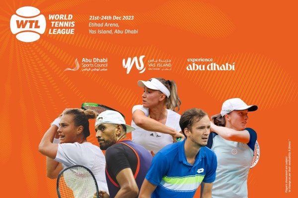 WORLD TENNIS LEAGUE COMES TO ABU DHABI FOR SEASON 2 IN DECEMBER 2023