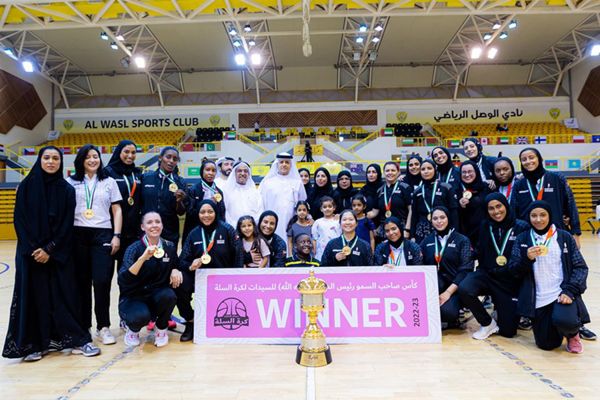 Fatima Bint Mubarak Ladies Sports Academy Clinches The UAE President Basketball Cup for Ladies 2023.