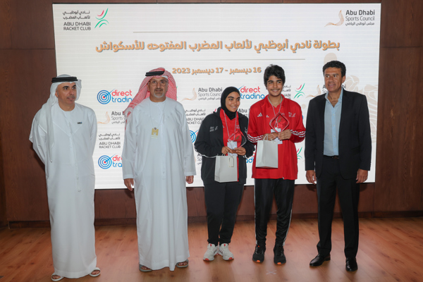 Abu Dhabi Racket Club organises Open Squash Tournament 64 male and female players set to participate