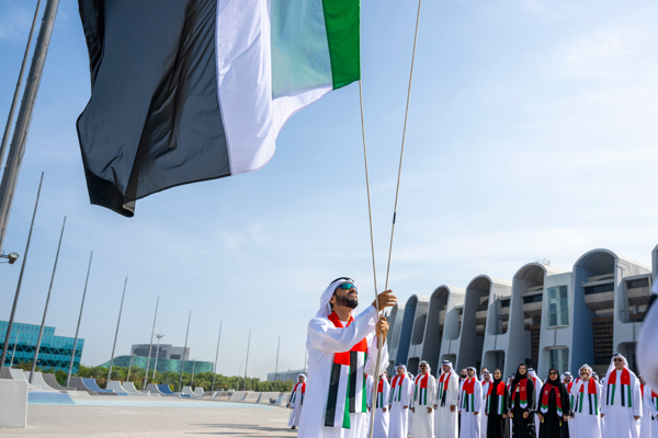 Nahyan Bin Zayed: Our flag is a symbol of sovereignty and belonging