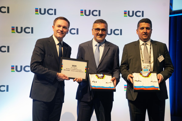 Abu Dhabi to host the 2028 UCI Road World Championships and the 2029 UCI Track World Championships 